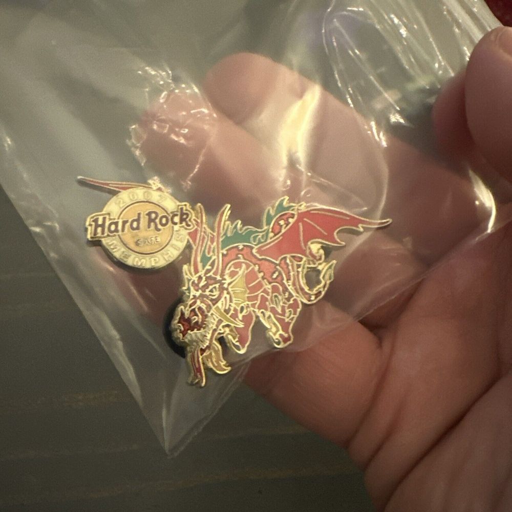 Hard Rock Cafe Pin Memphis Dragon 2007 Limited Ed 300